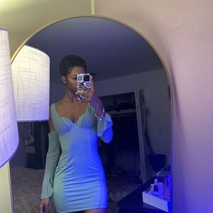 Sea Foam Green Dress